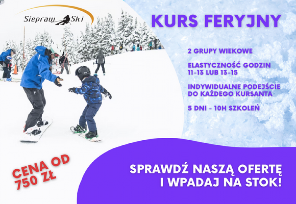 Miejsca Przyjazne Dzieciom i Rodzicom- Siepraw Ski 